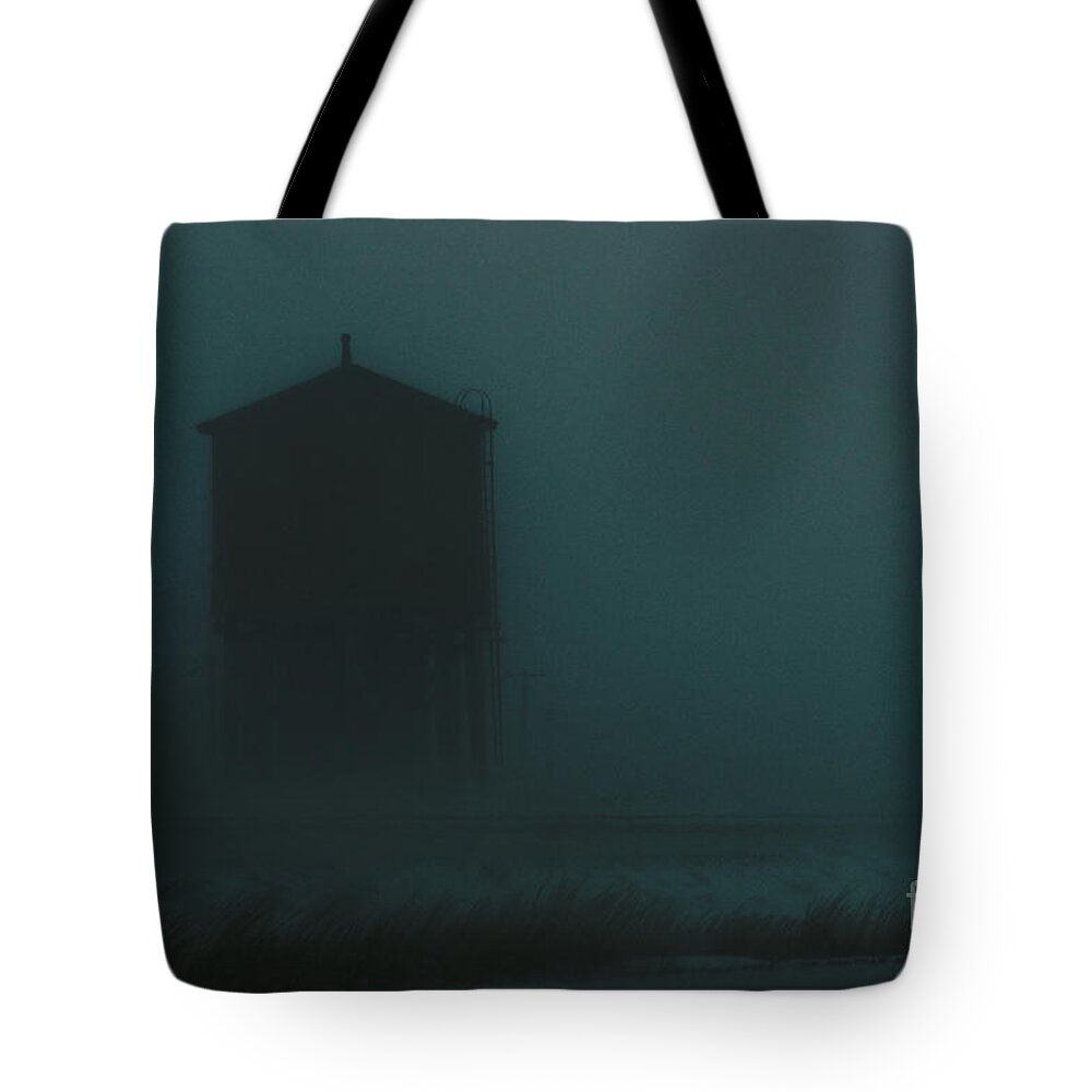 Water-tank Tote Bag featuring the photograph Desolate Journey by Linda Shafer