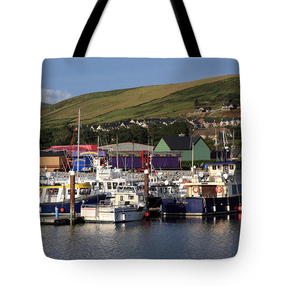 Dingle Tote Bag featuring the photograph Dingle Harbour County Kerry Ireland by Aidan Moran