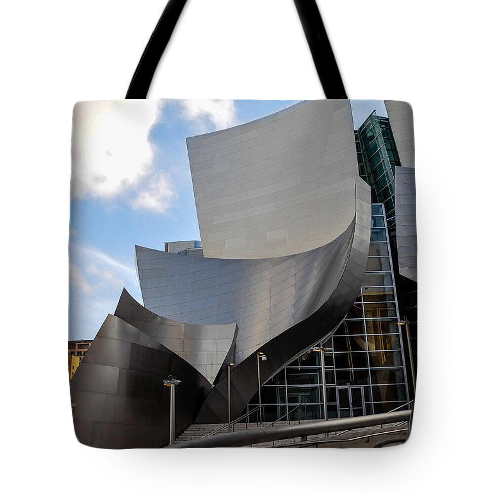 California Tote Bag featuring the photograph Disney Hall by Gandz Photography