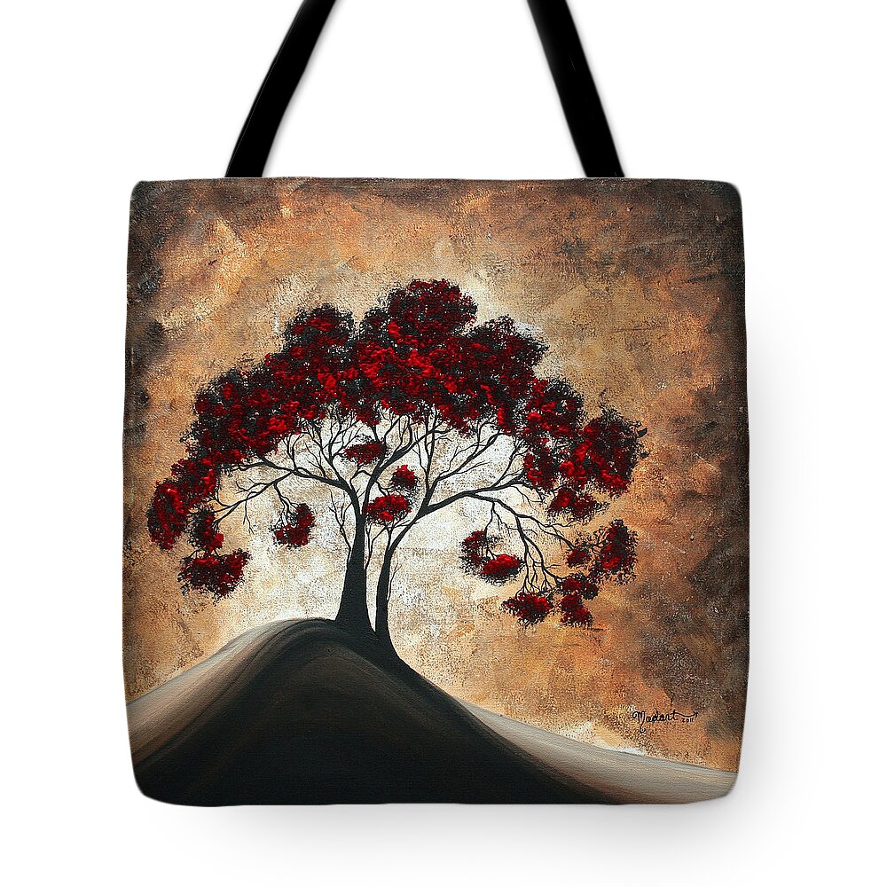 Wall Tote Bag featuring the painting Divine Intervention II by MADART by Megan Duncanson