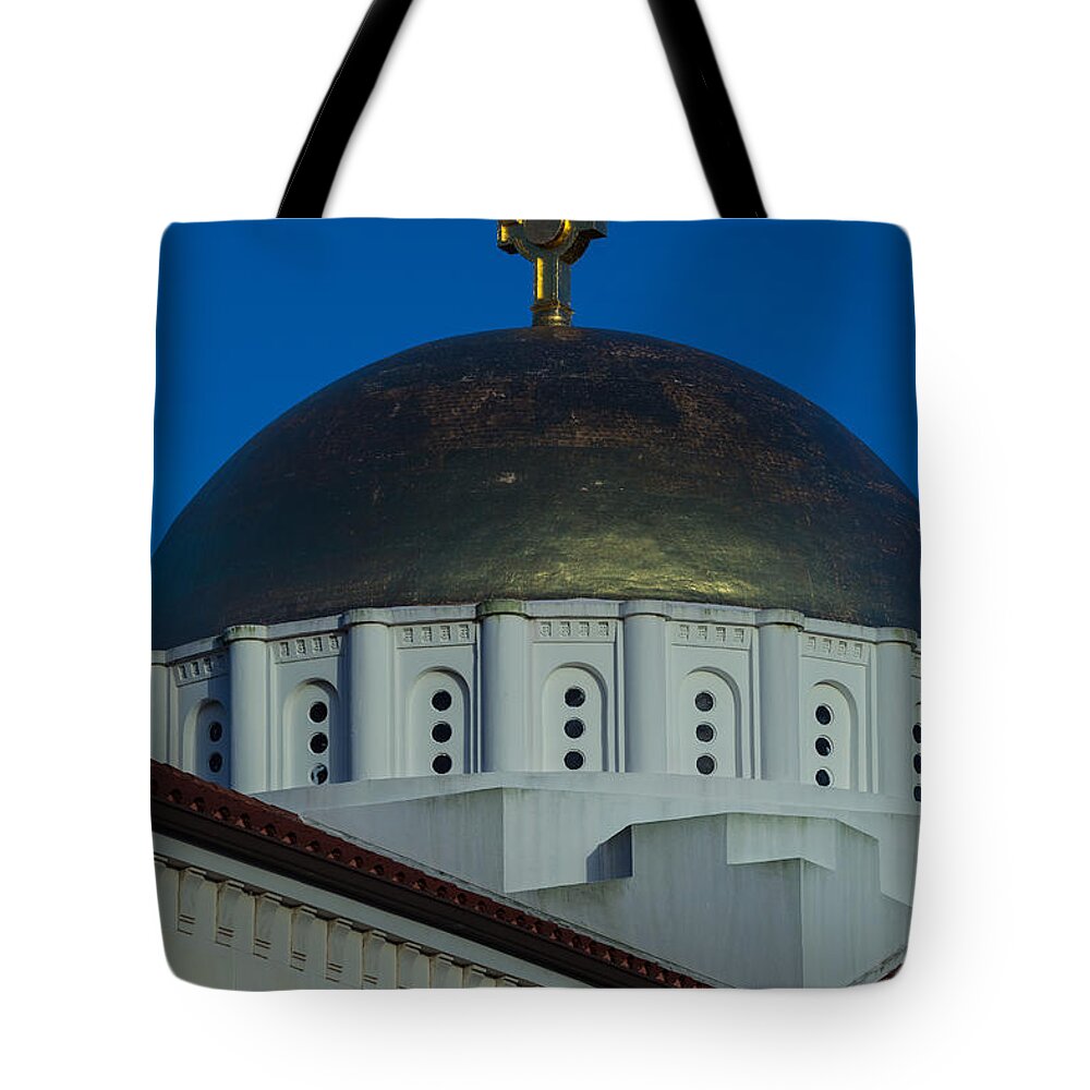 1948 Tote Bag featuring the photograph Dome at St Sophia by Ed Gleichman