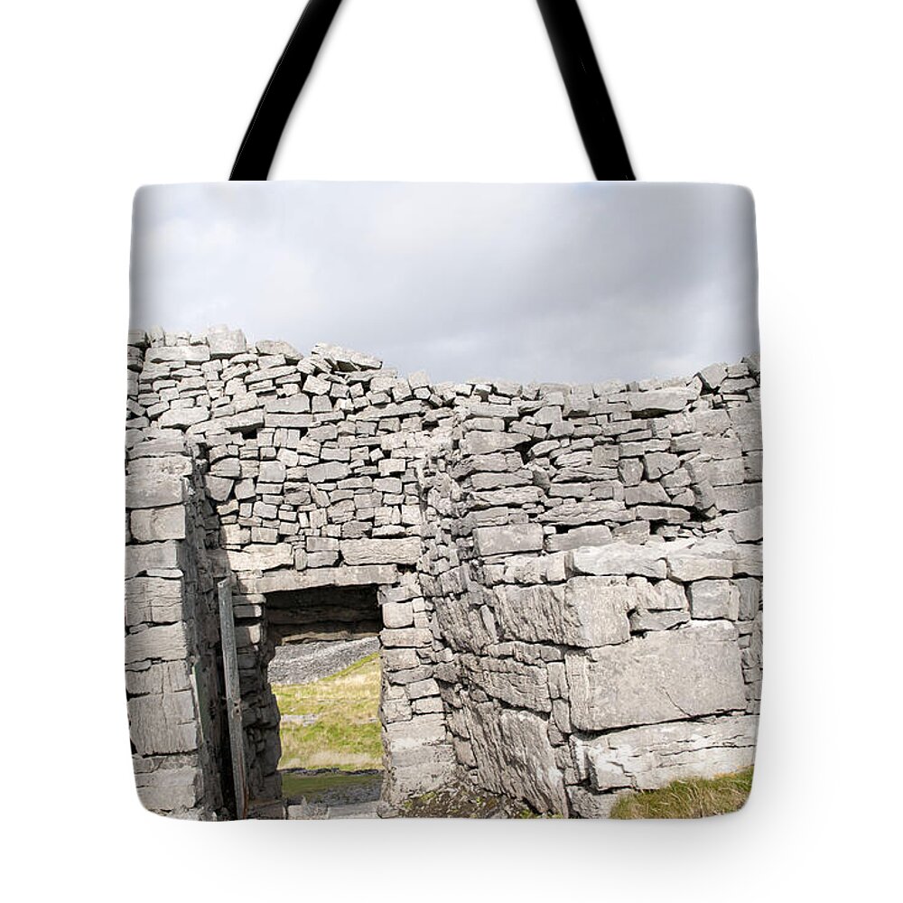 Ireland Digital Photography Tote Bag featuring the digital art Don Angus by Danielle Summa