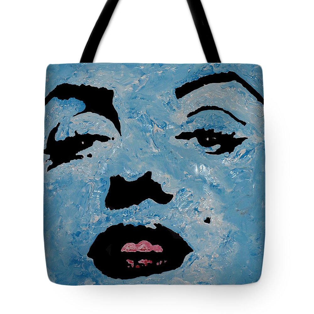 Jfk Tote Bag featuring the painting Dreaming Of Marilyn by Robert Margetts