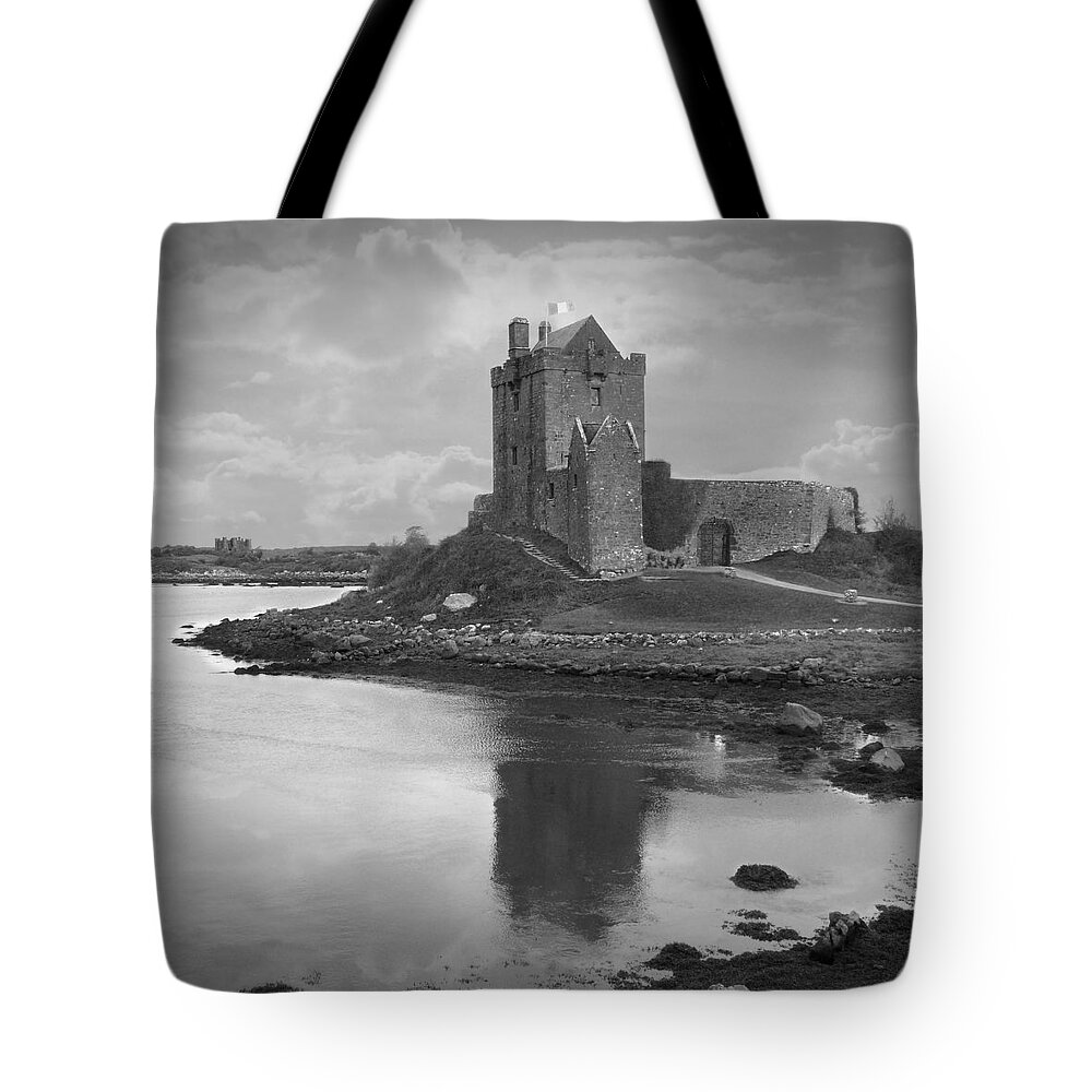 Castle Tote Bag featuring the photograph Dunguaire Castle - Ireland by Mike McGlothlen