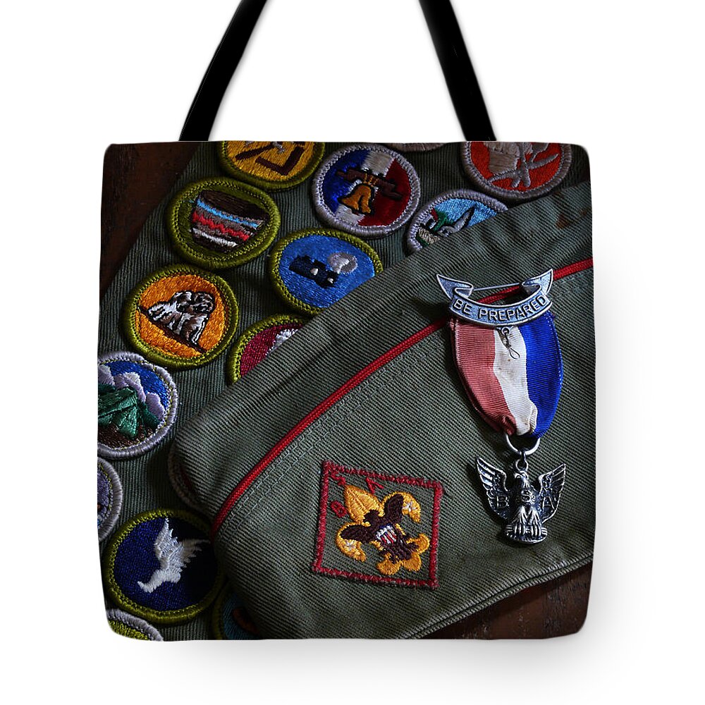 Boy Scouts Tote Bag featuring the photograph Eagle Scout by Guillermo Rodriguez