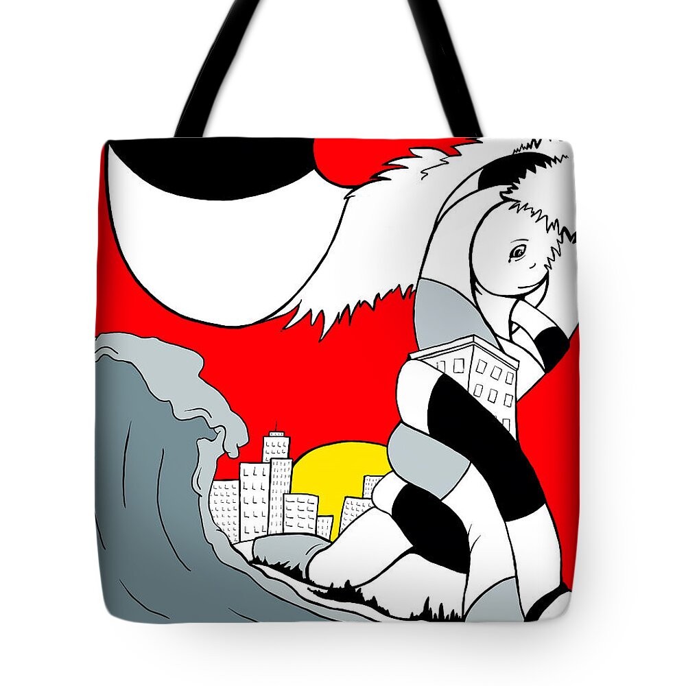 Birds Tote Bag featuring the digital art Early Bird by Craig Tilley