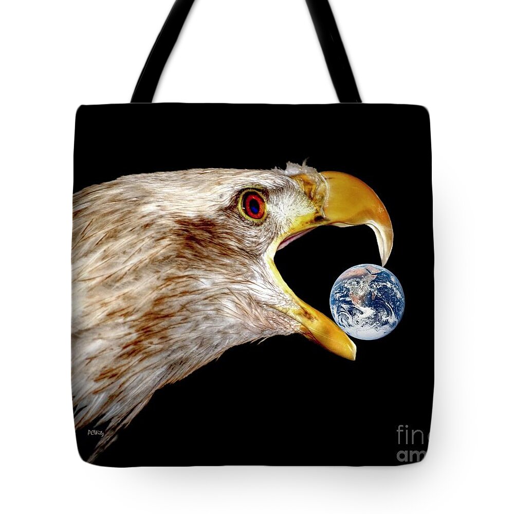 Earth Shattering Influence Tote Bag featuring the photograph Earth Shattering Influence by Patrick Witz