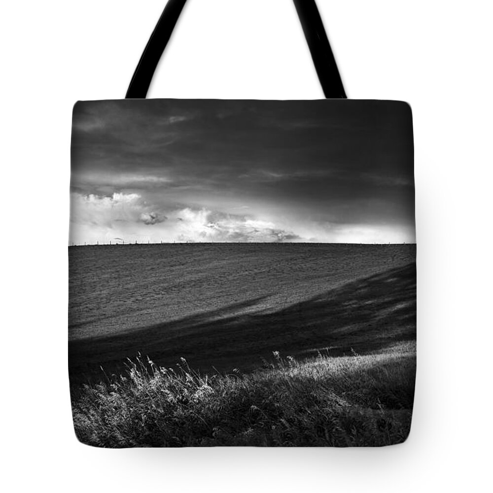 Black And White Tote Bag featuring the photograph Earth Voices by Theresa Tahara