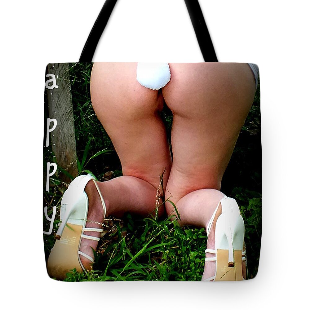 Hot Tote Bag featuring the photograph Easter card 6 by Guy Pettingell