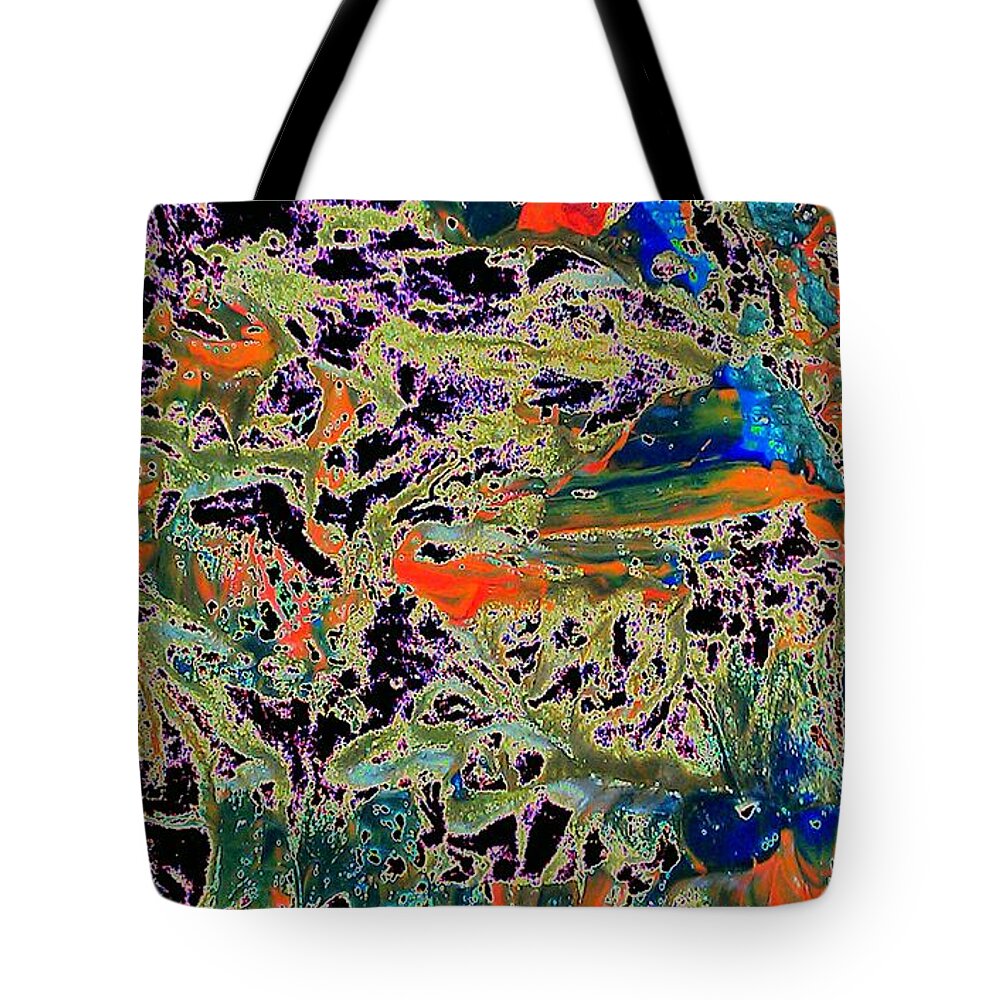Tide Tote Bag featuring the painting Ebb And Flow by Jacqueline McReynolds