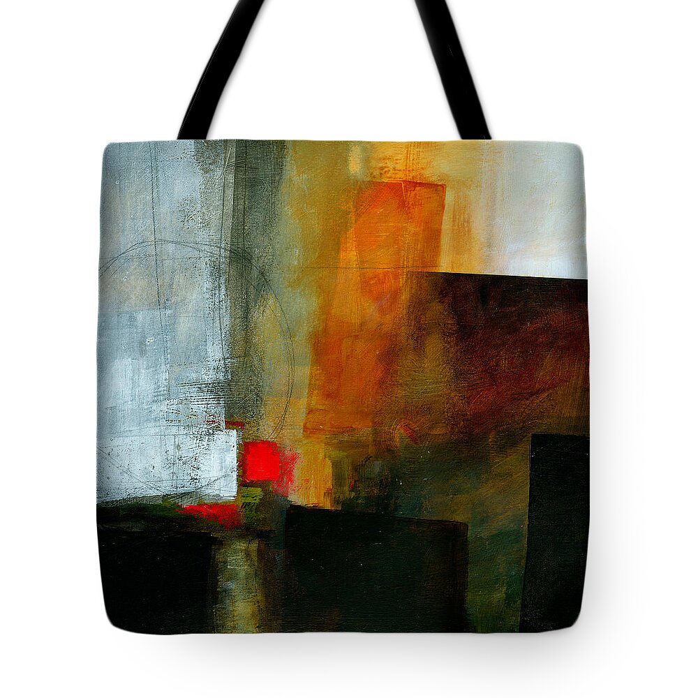 Acrylic Tote Bag featuring the painting Edge Location 3 by Jane Davies