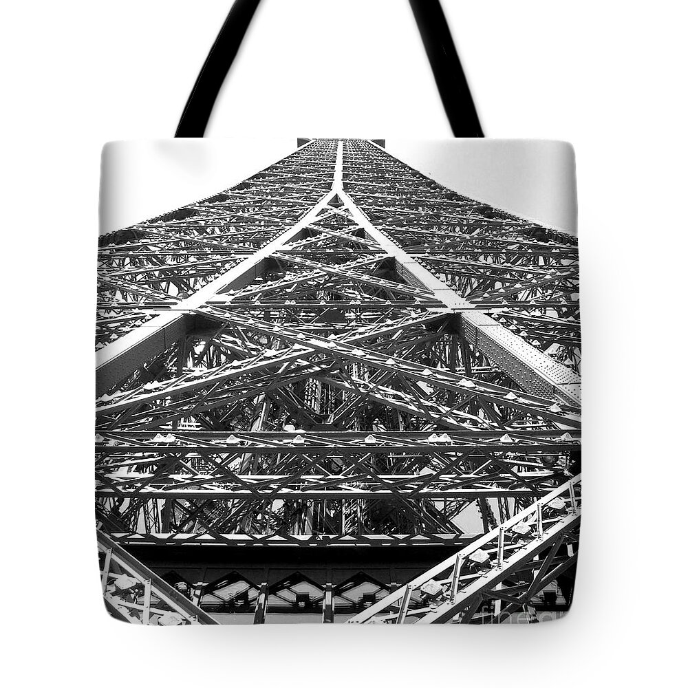 Eiffel Tower Tote Bag featuring the photograph Eiffel Tower by Andrea Anderegg
