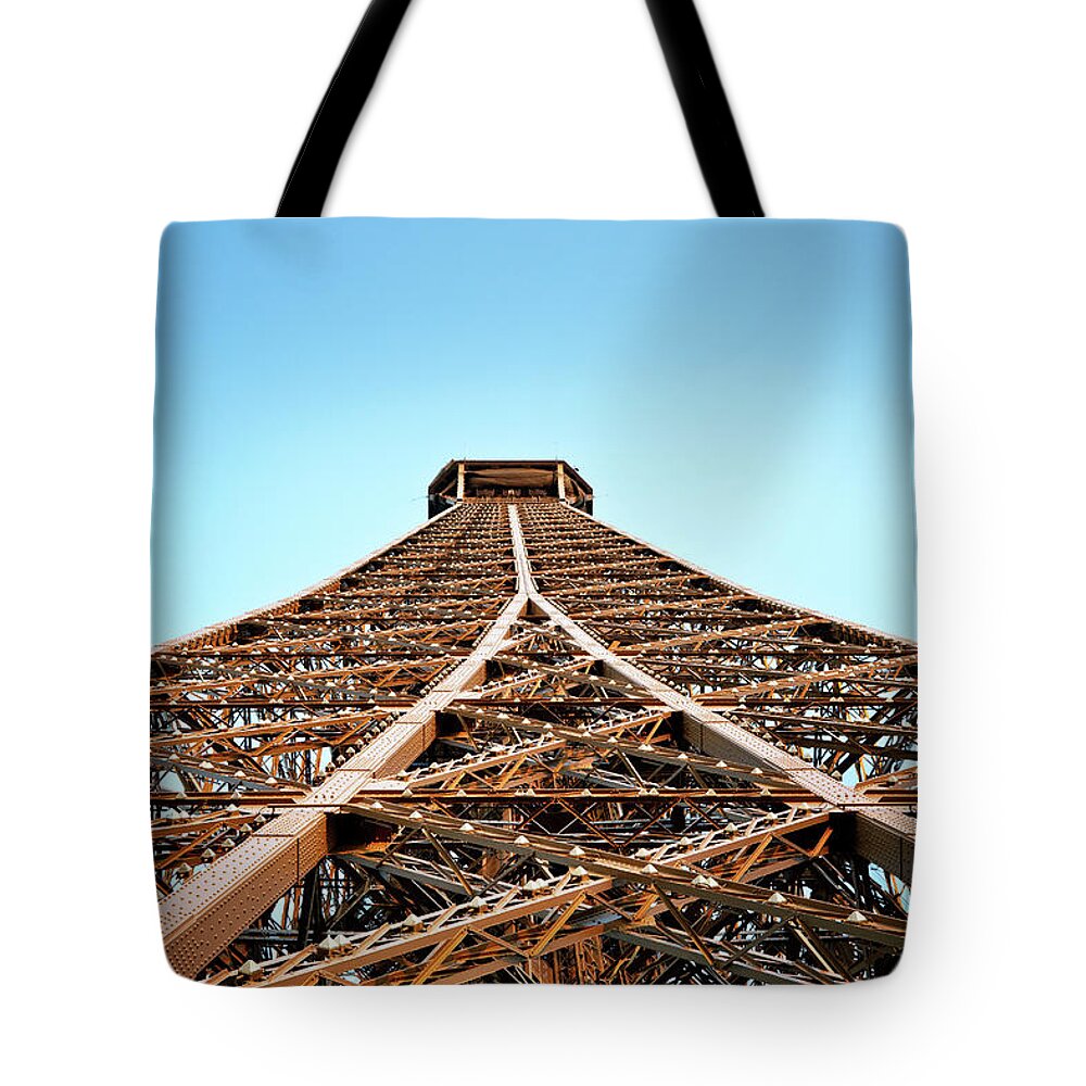 Eiffel Tower Tote Bag featuring the photograph Eiffel Tower by Nikada