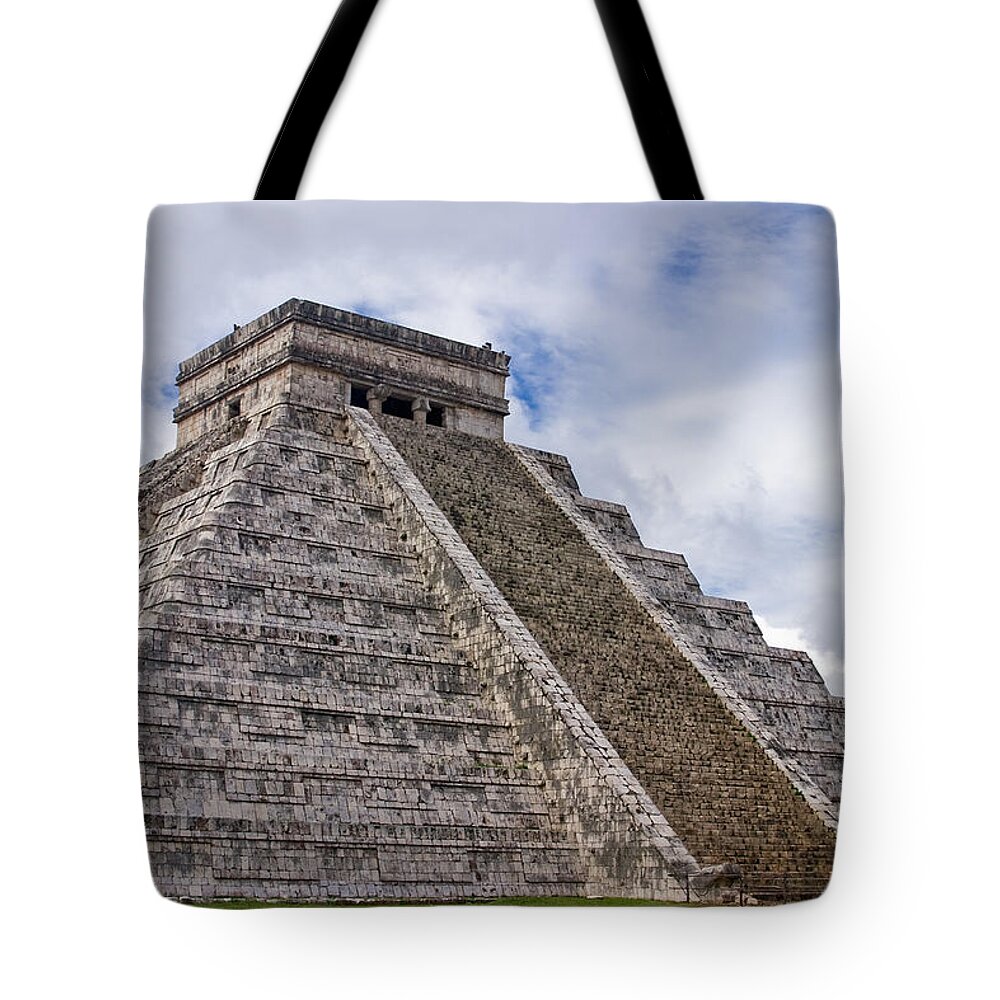 3scape Photos Tote Bag featuring the photograph El Castillo by Adam Romanowicz