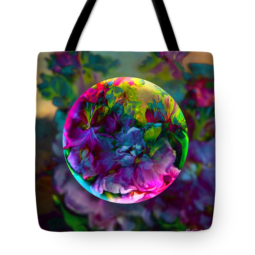 Spring Tote Bag featuring the painting Emerging Spring by Robin Moline