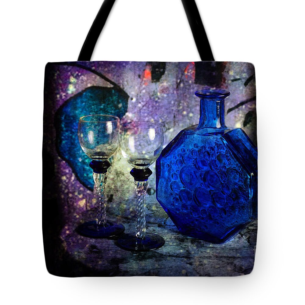 Glasses Tote Bag featuring the photograph Empty and Waiting by Randi Grace Nilsberg