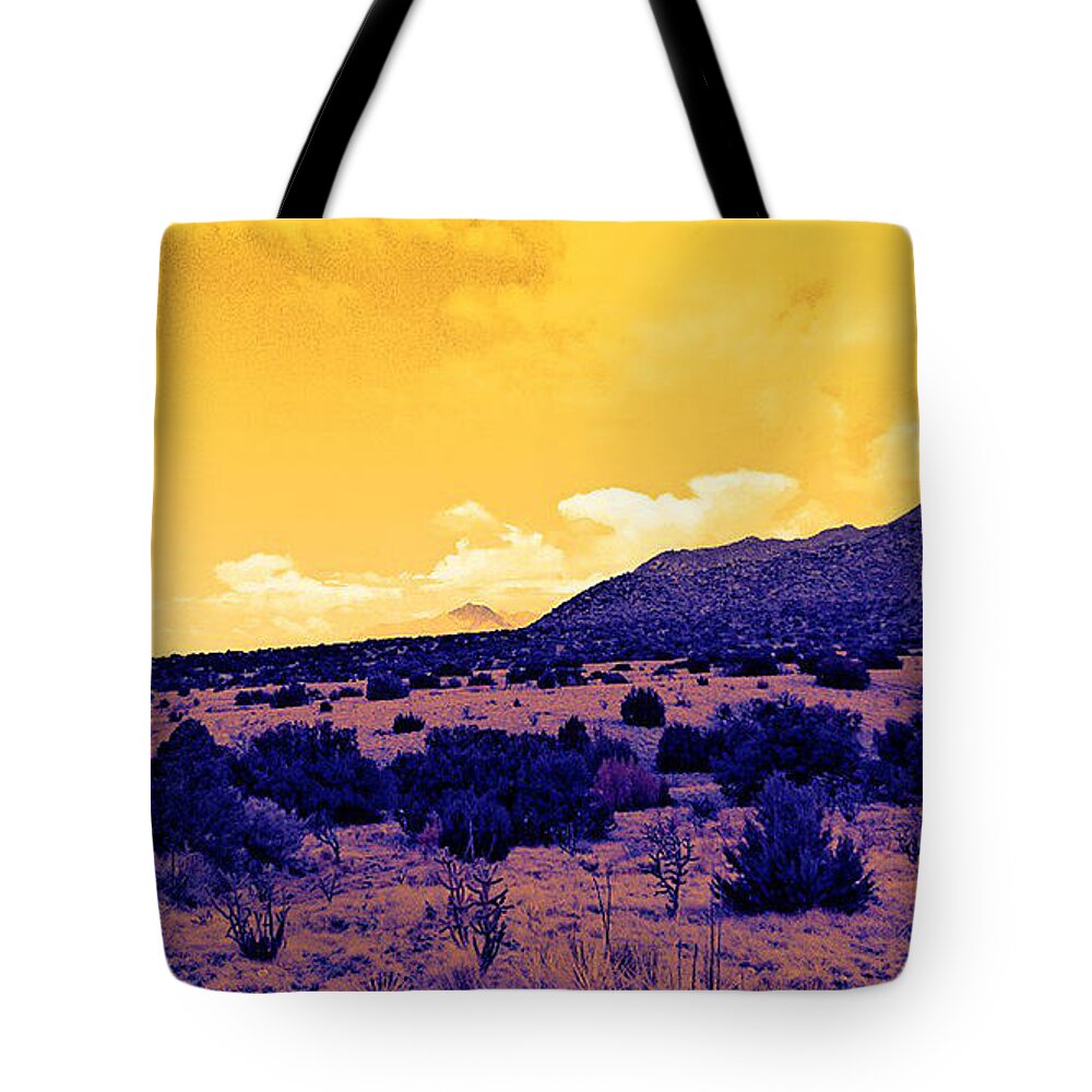 Digital Tote Bag featuring the photograph Enchanted Ride by Claudia Goodell