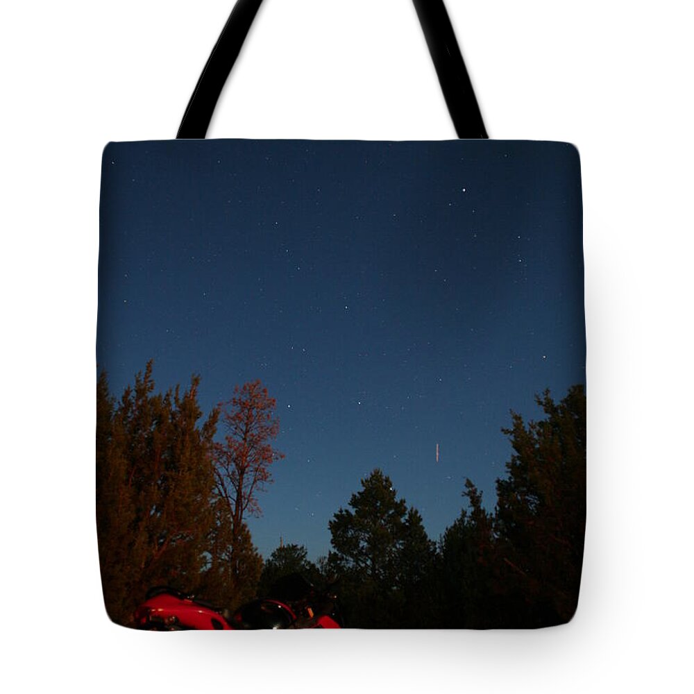 Suzuki Tote Bag featuring the photograph End of the day by David S Reynolds
