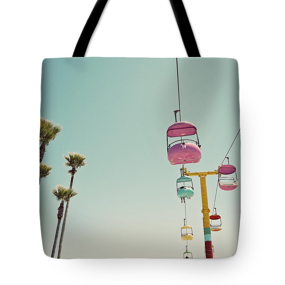 Endless Summer Tote Bag featuring the photograph Endless Summer - Santa Cruz, California by Melanie Alexandra Price