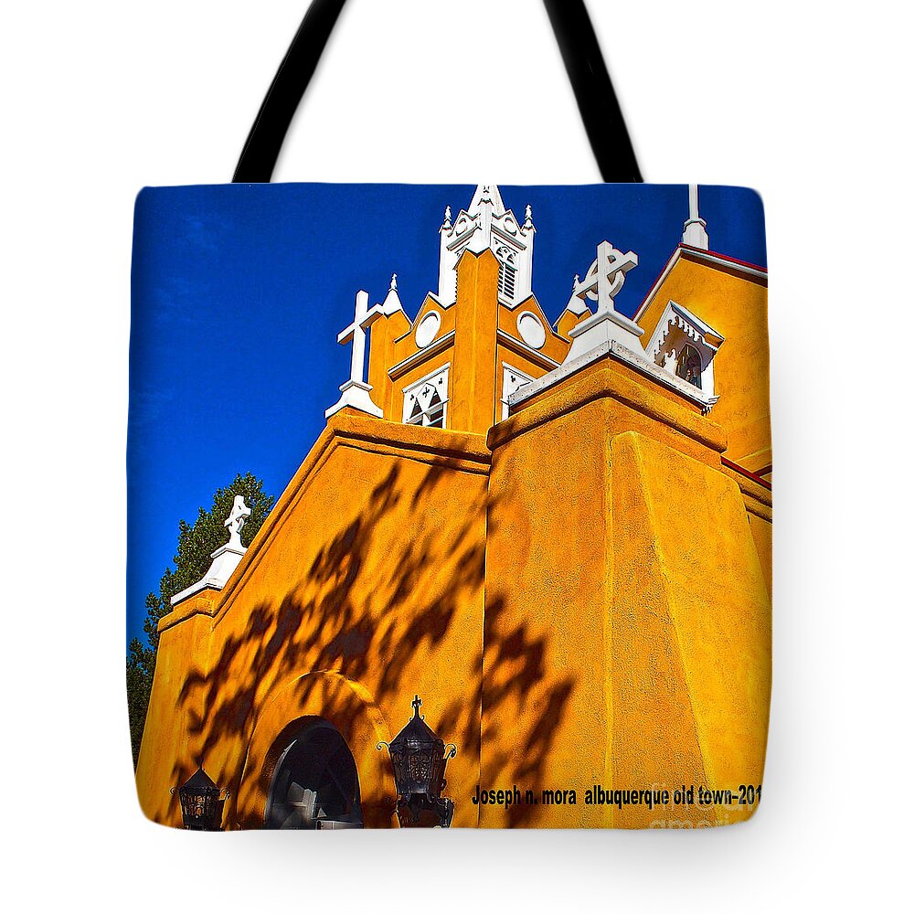 New Mexico Tote Bag featuring the photograph Entrance by Joseph Mora