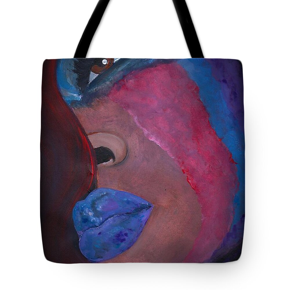 Abstract Tote Bag featuring the photograph Esoteric by Artist RiA