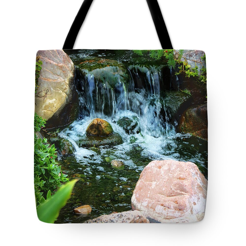 Water Tote Bag featuring the photograph Essence of Life by Ella Kaye Dickey