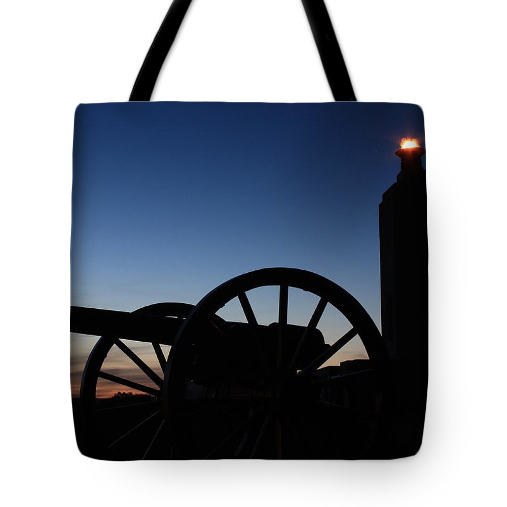 Color Tote Bag featuring the photograph Eternal Peace Light by Nunweiler Photography