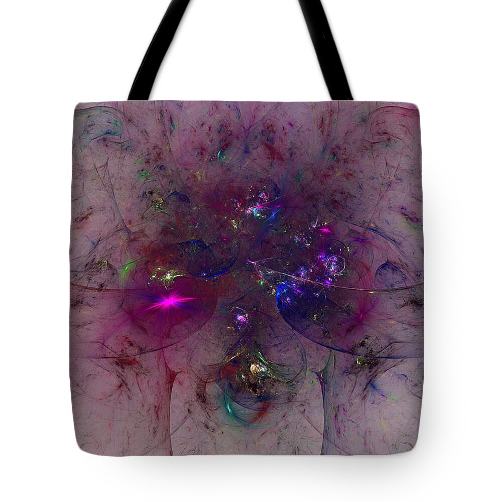 Fractal Tote Bag featuring the digital art Ethics Of Belief by Jeff Iverson