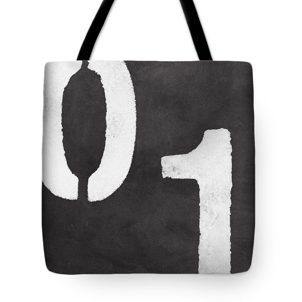 Even and Odd Numbers Tote Bag by Linda Fine America
