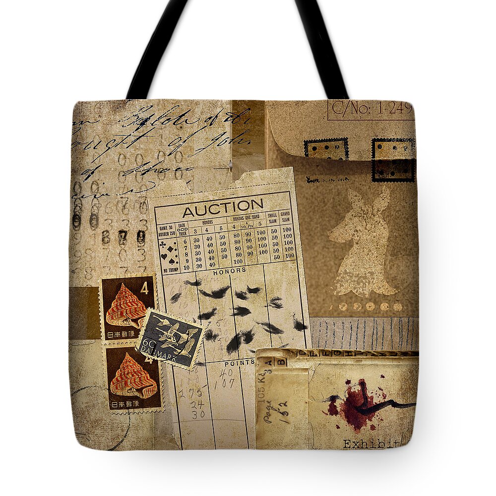 Evidence Tote Bag featuring the photograph Evidence by Carol Leigh
