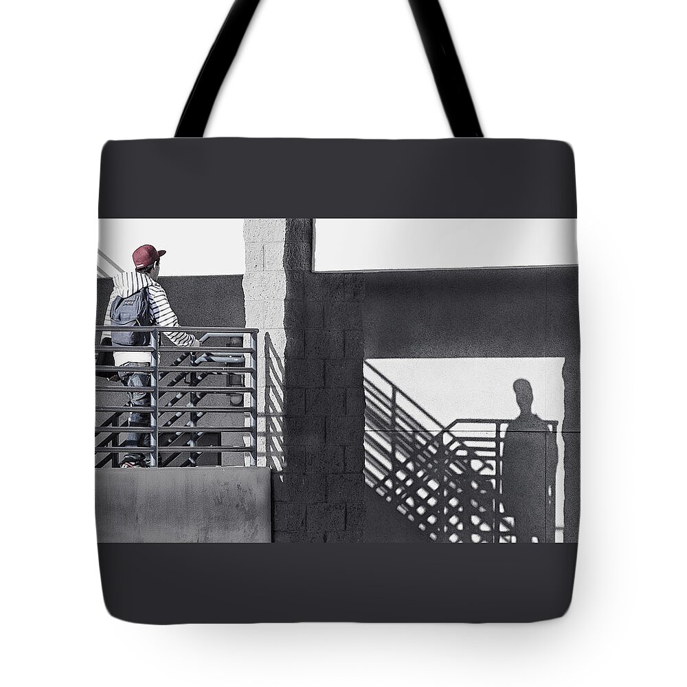 Face To Face Tote Bag featuring the photograph Face to Face by Caitlyn Grasso