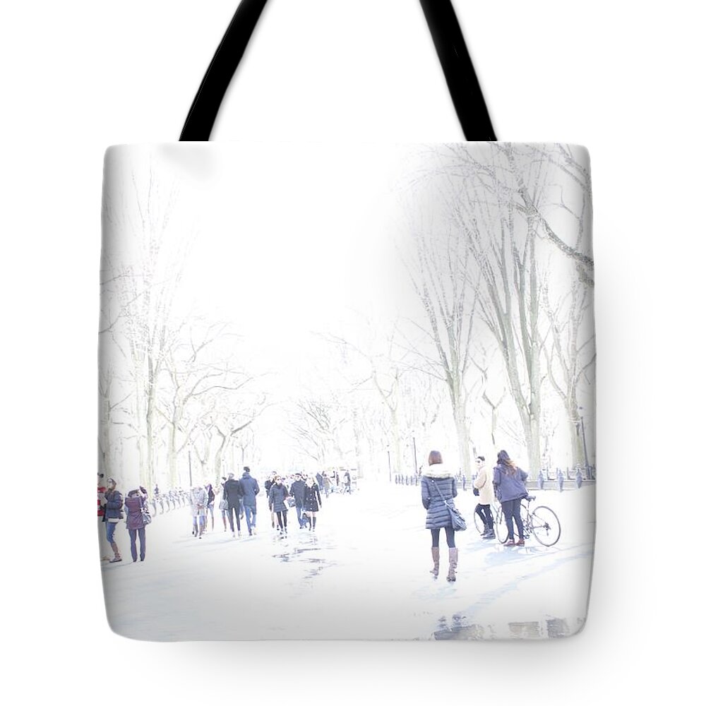 Winter Tote Bag featuring the photograph Winter Dream by Ydania Ogando