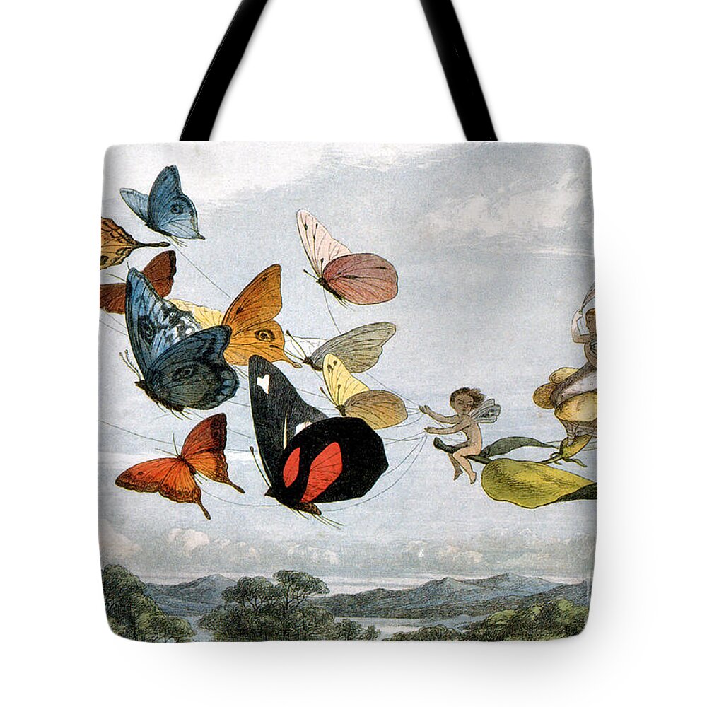 History Tote Bag featuring the photograph Fairy Queen Takes A Drive by Photo Researchers