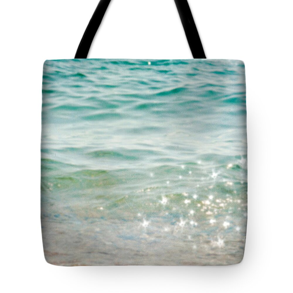 Ocean Tote Bag featuring the photograph Falling Into A Beautiful Illusion by Violet Gray