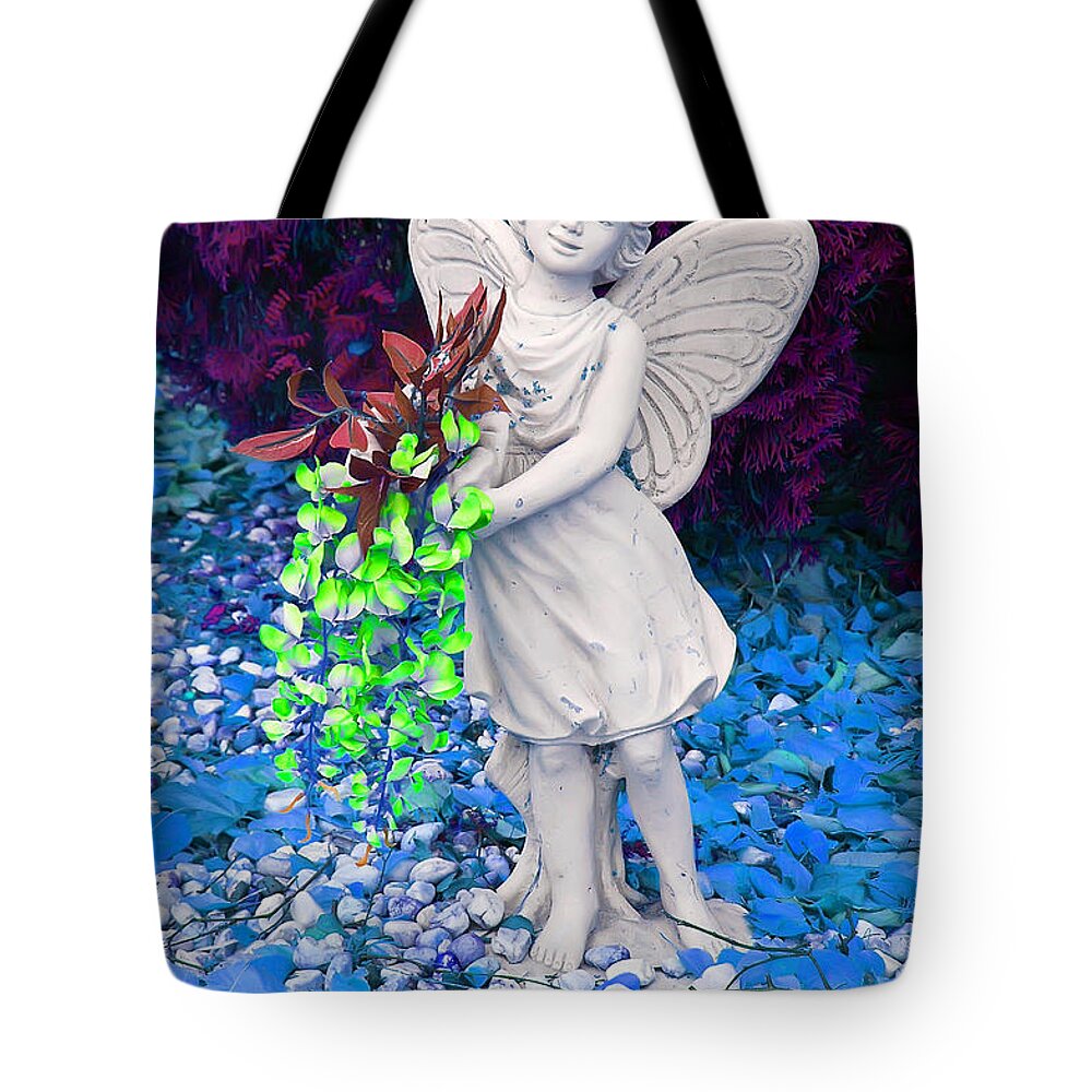 Fairy Tote Bag featuring the photograph Fantasy Fairy by Aimee L Maher ALM GALLERY