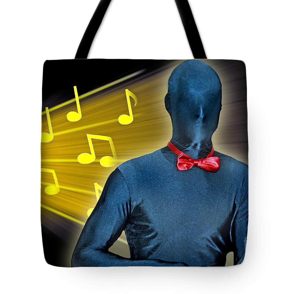 Music Tote Bag featuring the photograph Fantasy Imagination Composer by Gary Keesler