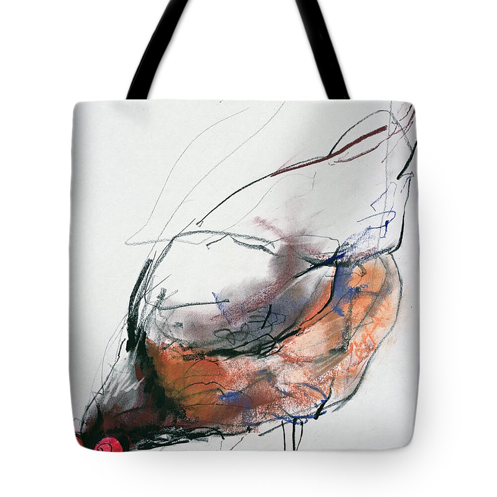 Chicken Scratch Tote Bags