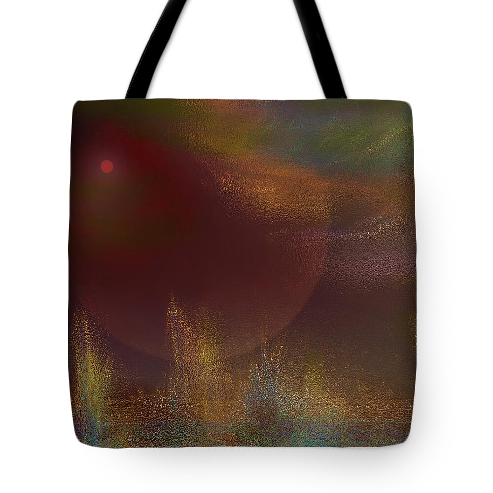 Photo Art Tote Bag featuring the photograph Fire To Create A Universe by Mick Anderson