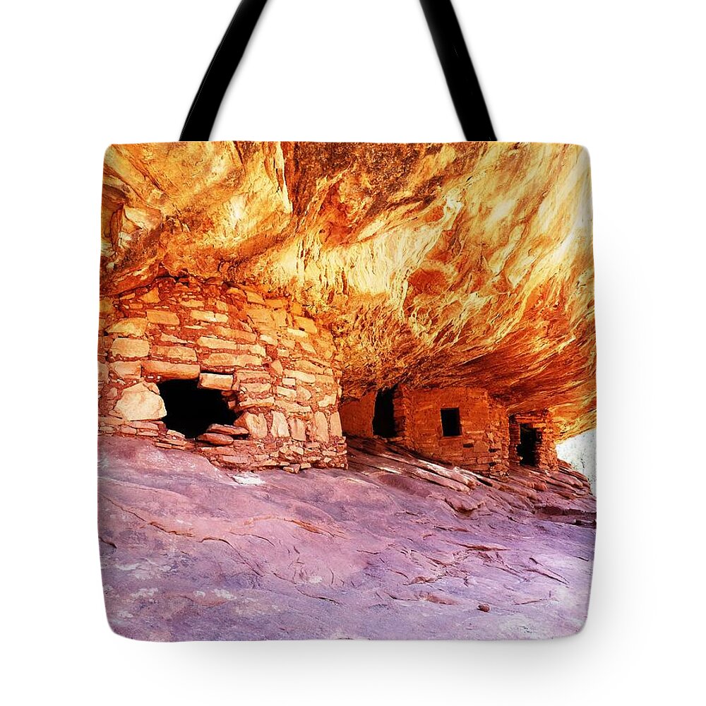 Firehouse Tote Bag featuring the photograph Firehouse Ruin by Tranquil Light Photography
