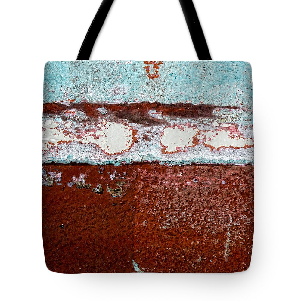 Boat Tote Bag featuring the photograph Fishing Boat Hull by Carol Leigh