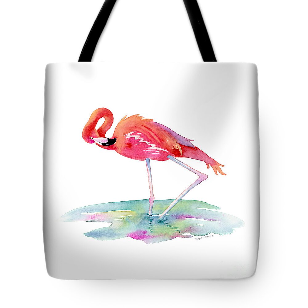 Flamingo View Tote Bag for Sale by Amy Kirkpatrick