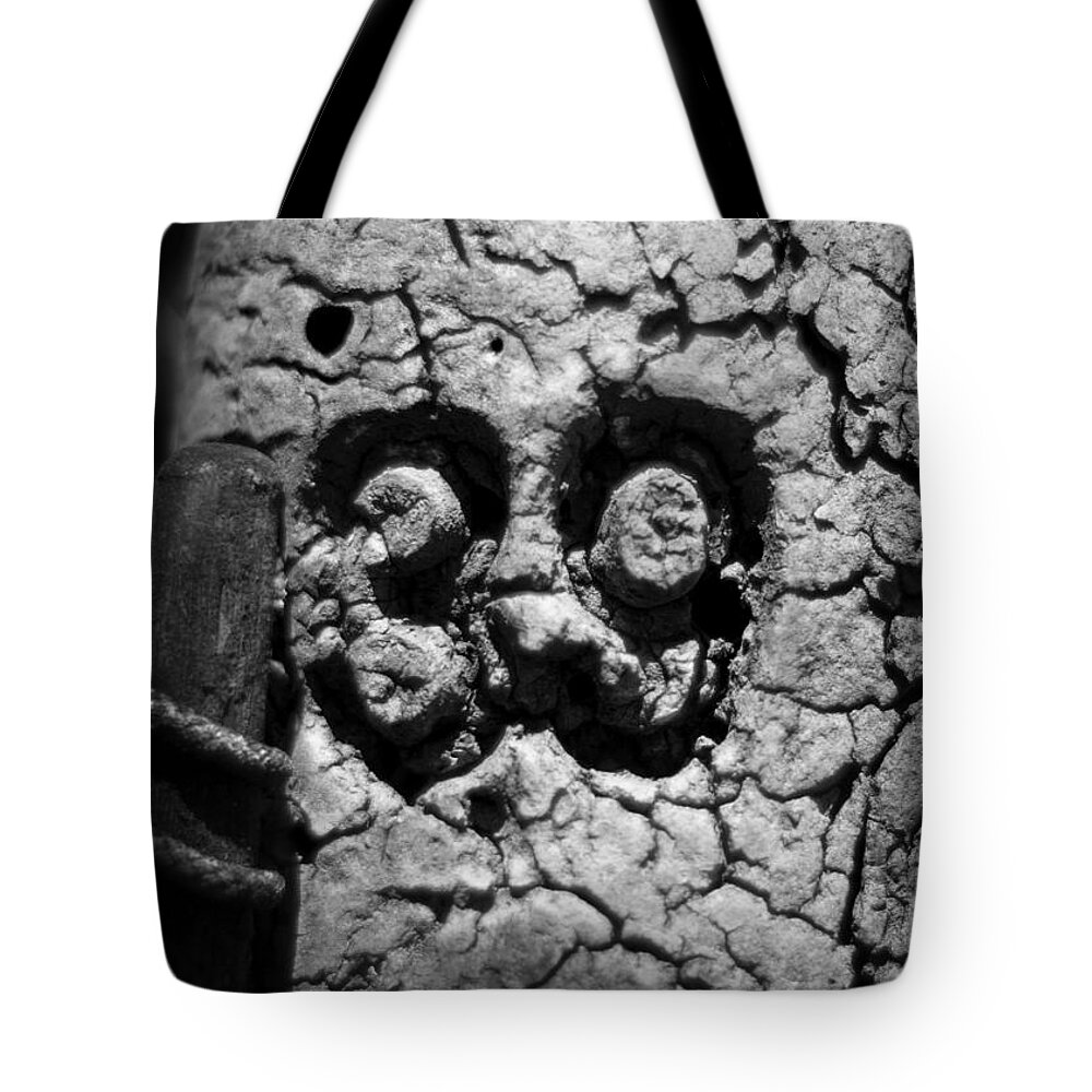 Float Tote Bag featuring the photograph Float Number 39 - Black and White by Rebecca Sherman