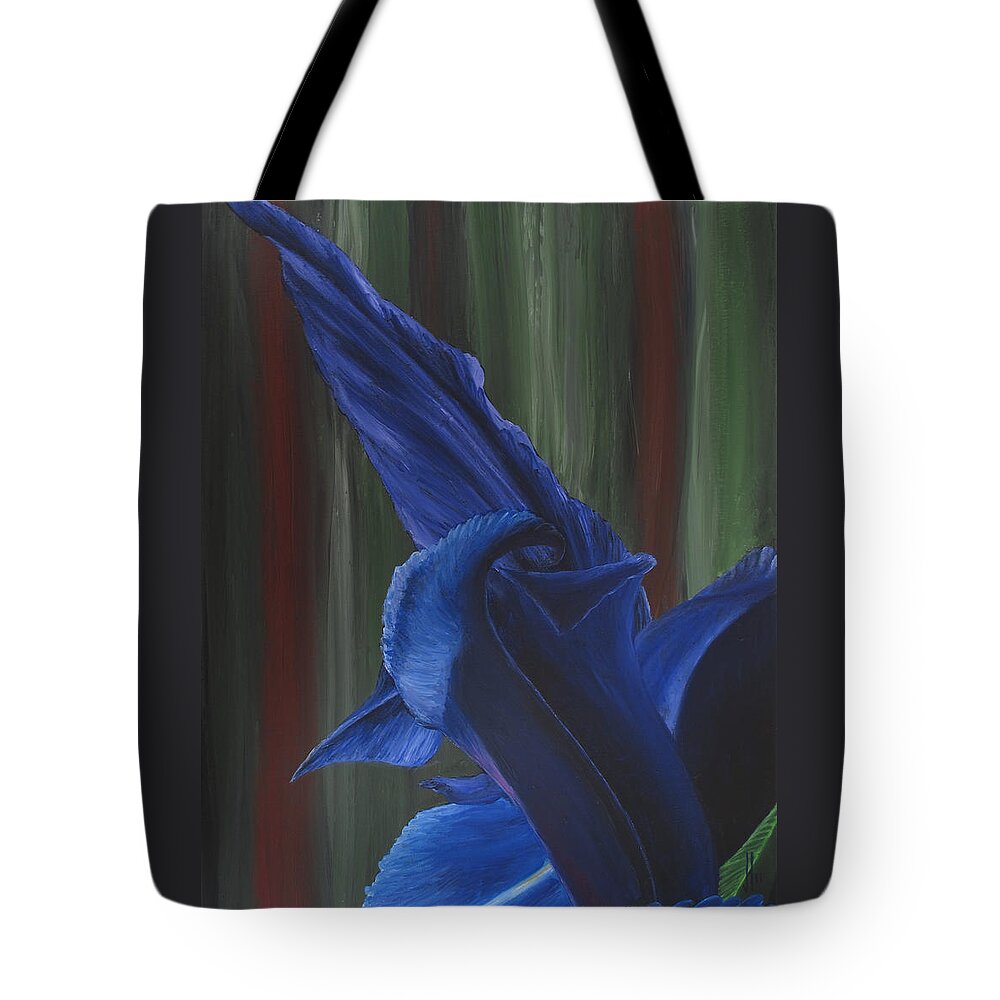 Flora Tote Bag featuring the painting Flora Series-Number 10 by Jim Harper