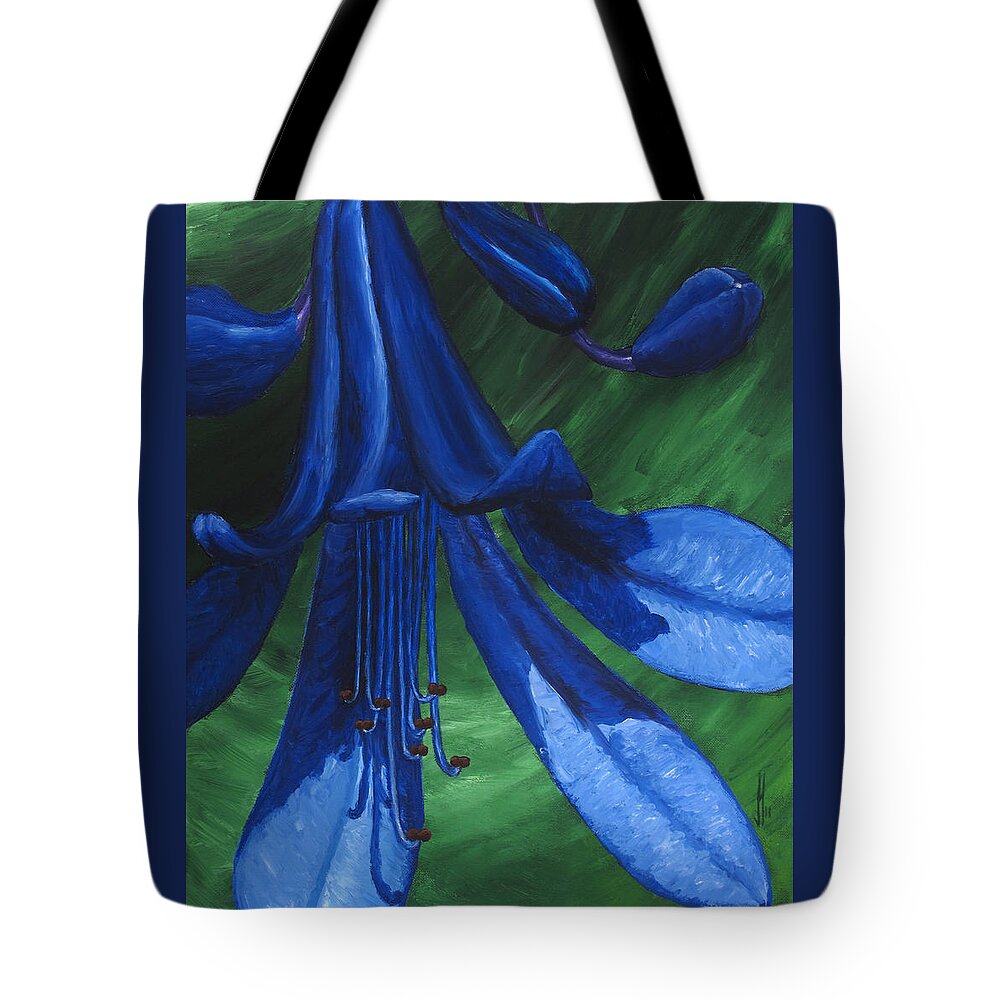 Flora Tote Bag featuring the painting Flora Series-Number 12 by Jim Harper