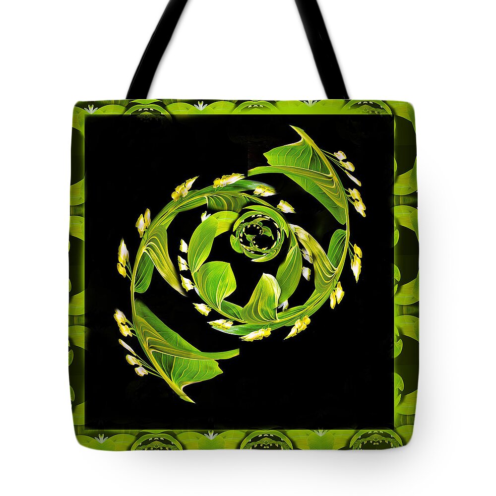 Flower Tote Bag featuring the photograph Floral Fantasia by Jean Noren
