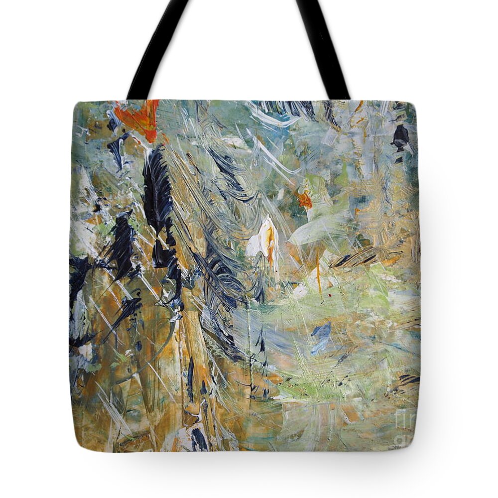 Acrylic Tote Bag featuring the painting Florida Flyaway by Nancy Kane Chapman