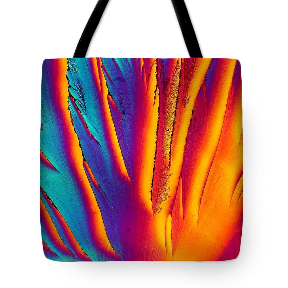 Crystals Tote Bag featuring the photograph Flower Power by Hodges Jeffery