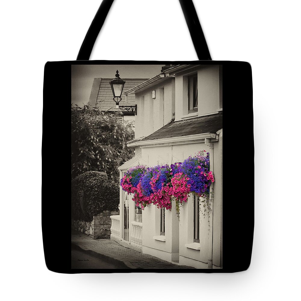 Flowers Tote Bag featuring the photograph Flowers in Cashel by Rebecca Samler