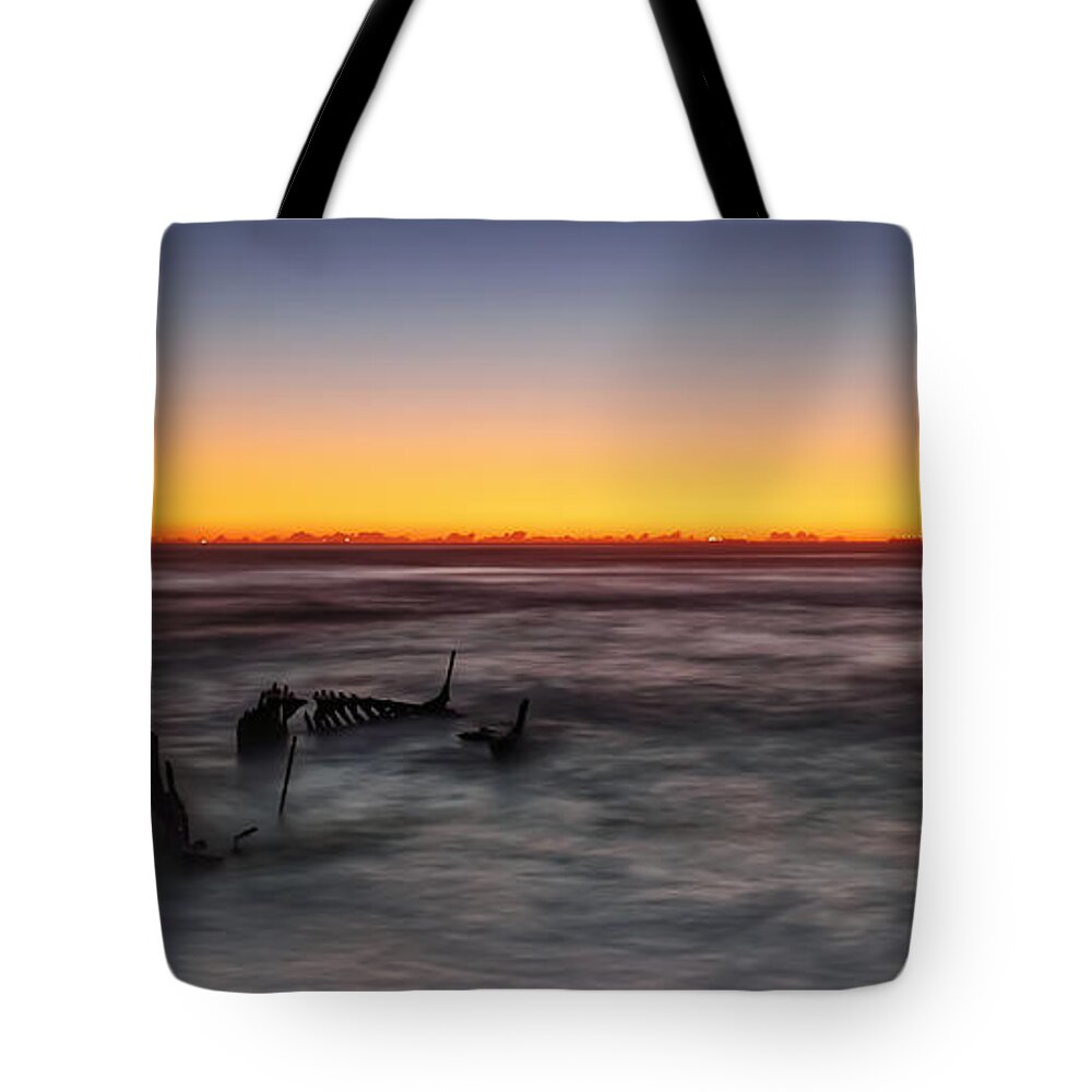 Australia Tote Bag featuring the photograph Forever at sea by Howard Ferrier