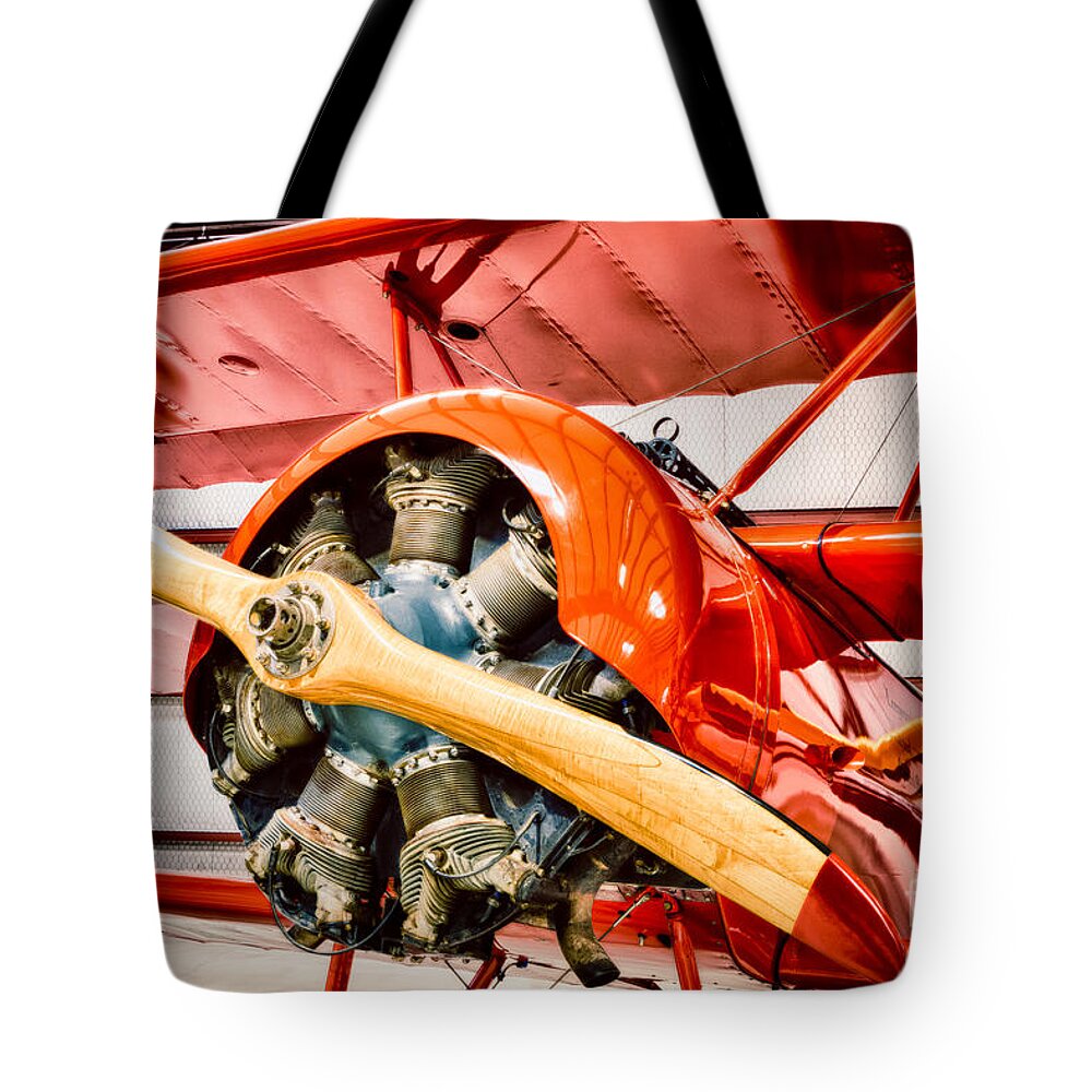 Fokker Tote Bag featuring the photograph Fokker Dr.1 by Inge Johnsson